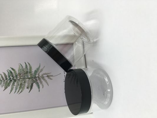 Pet plastic jar cosmetic jars clear spice jars packaging