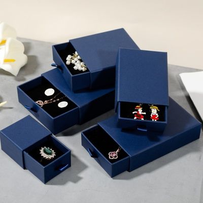 Pendant Drawer Jewelry Packaging Box Necklace Ring Earrings Bracelet 2mm ISO9001