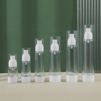 OEM/ODM Acceptable Airless Press Pump Bottle Empty Airless Spray Bottle 15ml 30ml 50ml 80ml 100ml for Skincare and Perfume