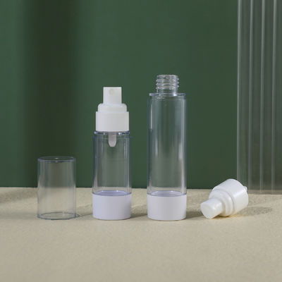 OEM/ODM Acceptable Airless Press Pump Bottle Empty Airless Spray Bottle 15ml 30ml 50ml 80ml 100ml for Skincare and Perfume