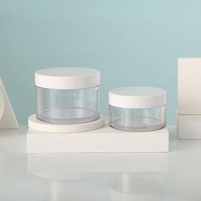 Custom Logo Wide Mouth 200ml PET Plastic Jar for Food and Candy Transparent Empty Customized Accepted Logo Food Grade