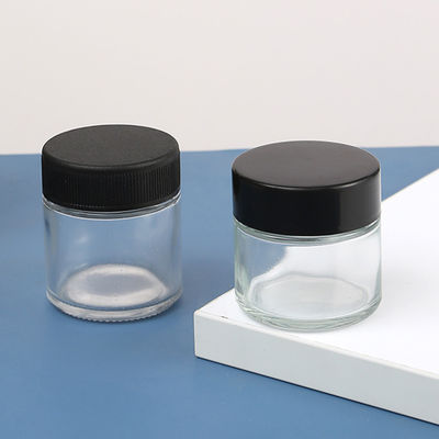8oz Glass Cylinder Glass Jars Child-proof Lid for Exquisite Food Storage and Candle Making