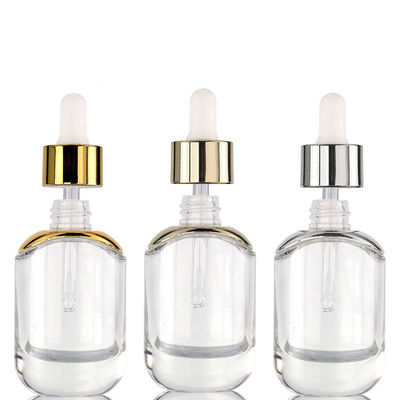 Other Cosmetic CUSTOM Empty Oval Unique Essential Oils Glass Dropper Bottle for Hair Oil 15ml 30ml 50ml 1oz 2oz