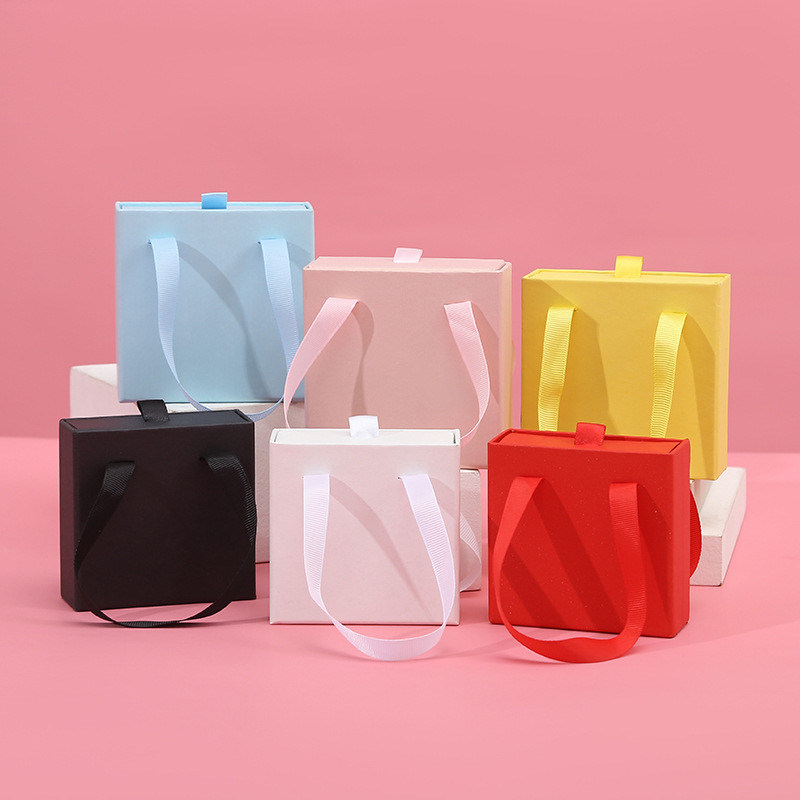 Portable Drawer Jewelry Box Ring Necklace Earrings Bracelet Pendant Storage